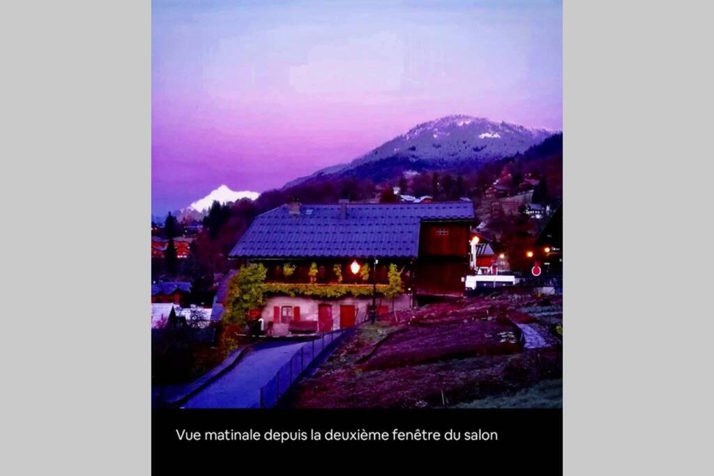 Superbe Appartement Au Centre De Samoëns Exteriör bild